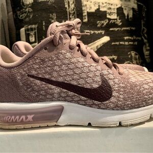 Nike Women's Air Max - Mauve and White